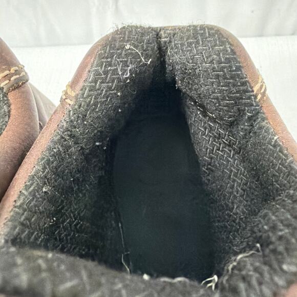 Dr Martens Boots Womens Size 9 Vintage Brown Leather Chunky Sole Distressed - Picture 11 of 14